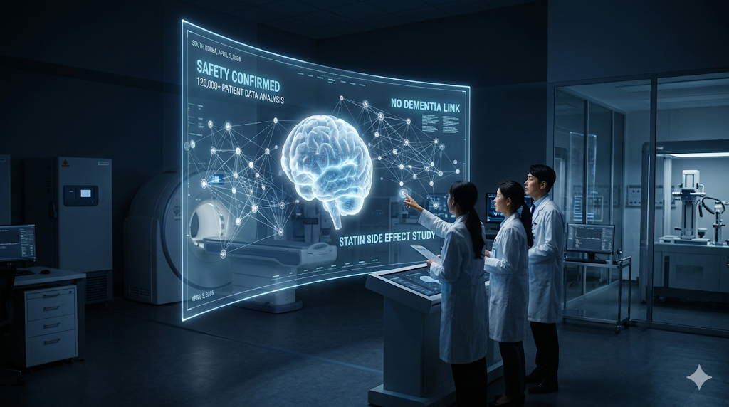 고지혈증 약 스타틴 치매 검증 데이터 연구