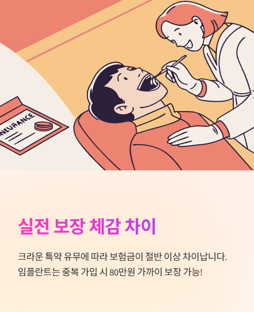 실전 보장 체감 차이
