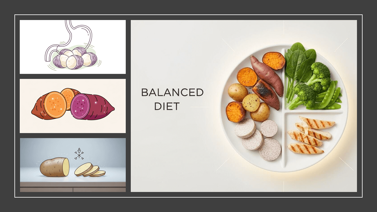 당뇨 예방에 좋은 뿌리채소 3종 분석