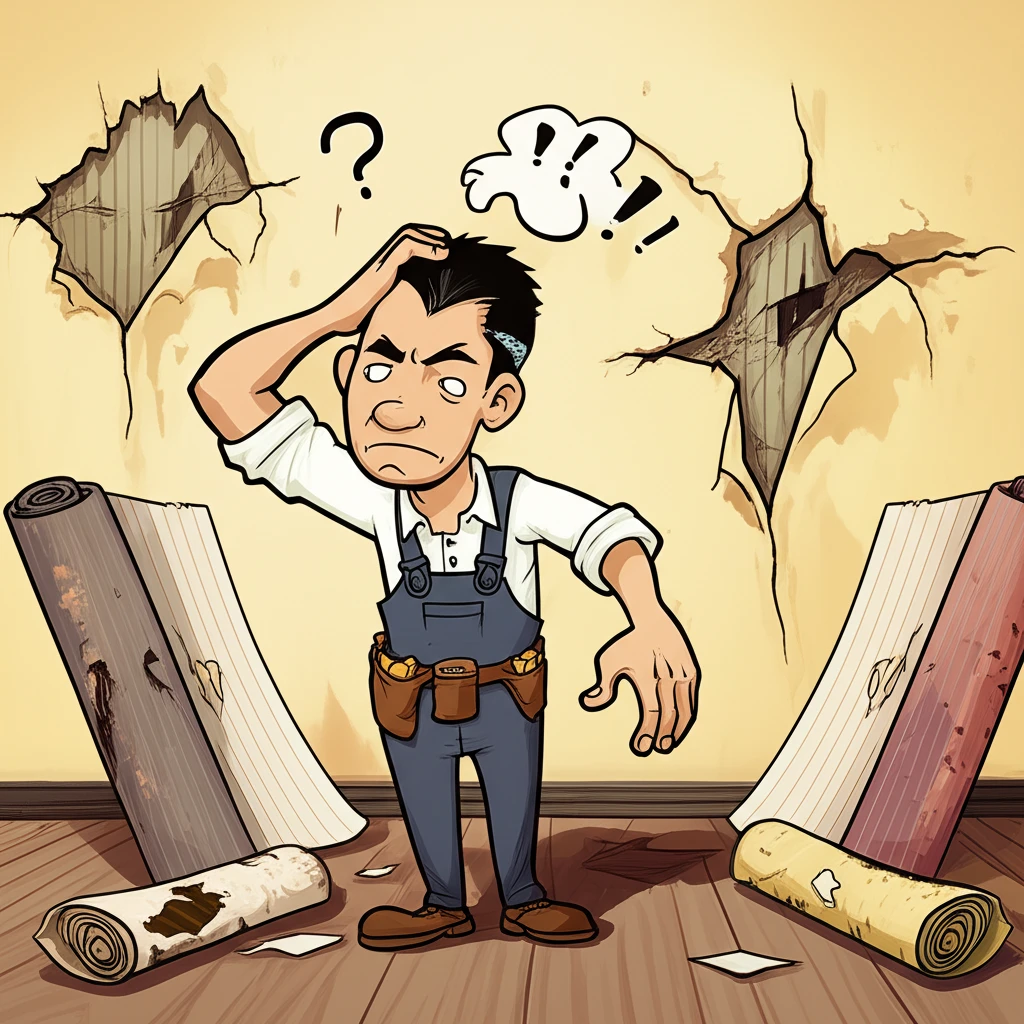 기존 벽지 위에 도배해도 괜찮을까? 