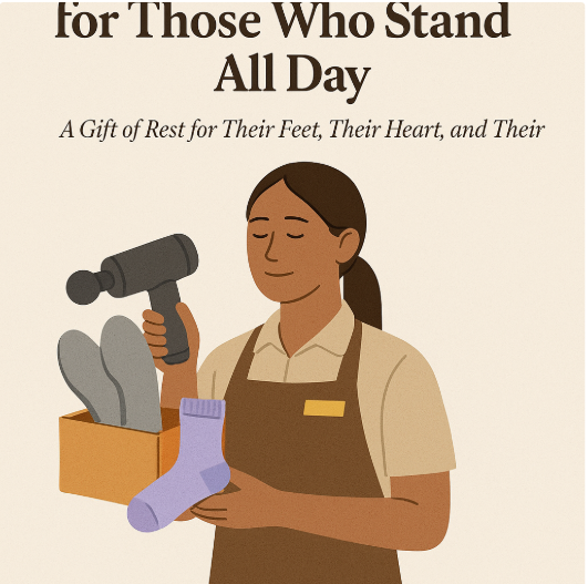 서서일하시는 분들을 위한 피로를 덜어주는,마음을 어루만지는,삶의 질을 높여주는 마음을 전해보기