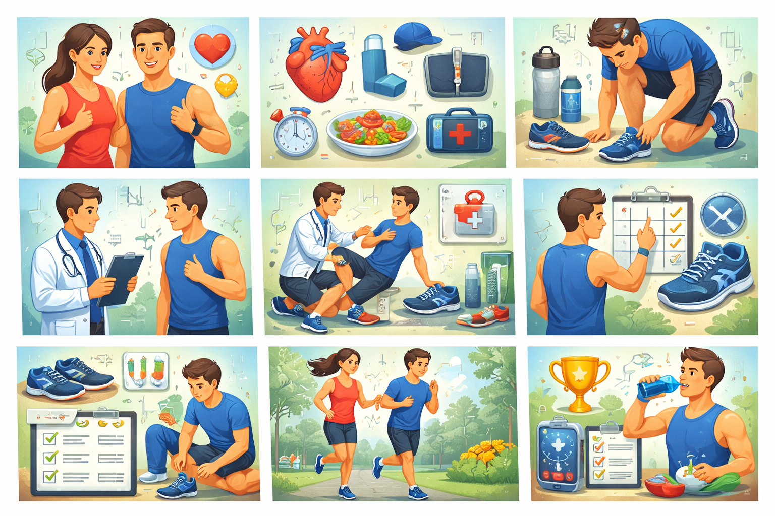 러닝이 맞는 운동인지 판단하는 법(건강상 이점, 부상 예방법, 러닝 습관)