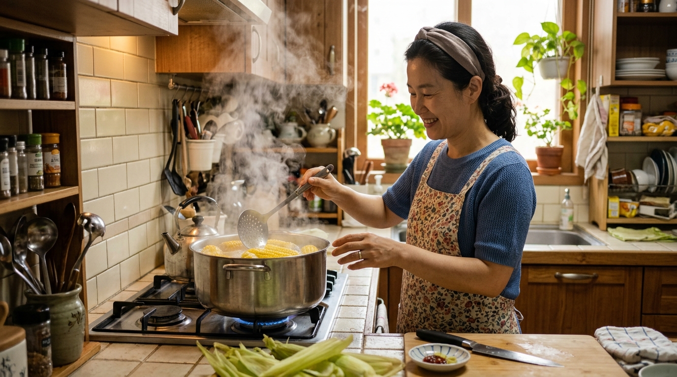 옥수수 삶는법, 찰옥수수 삶는 시간! 맛있게 삶는 비결 총정리