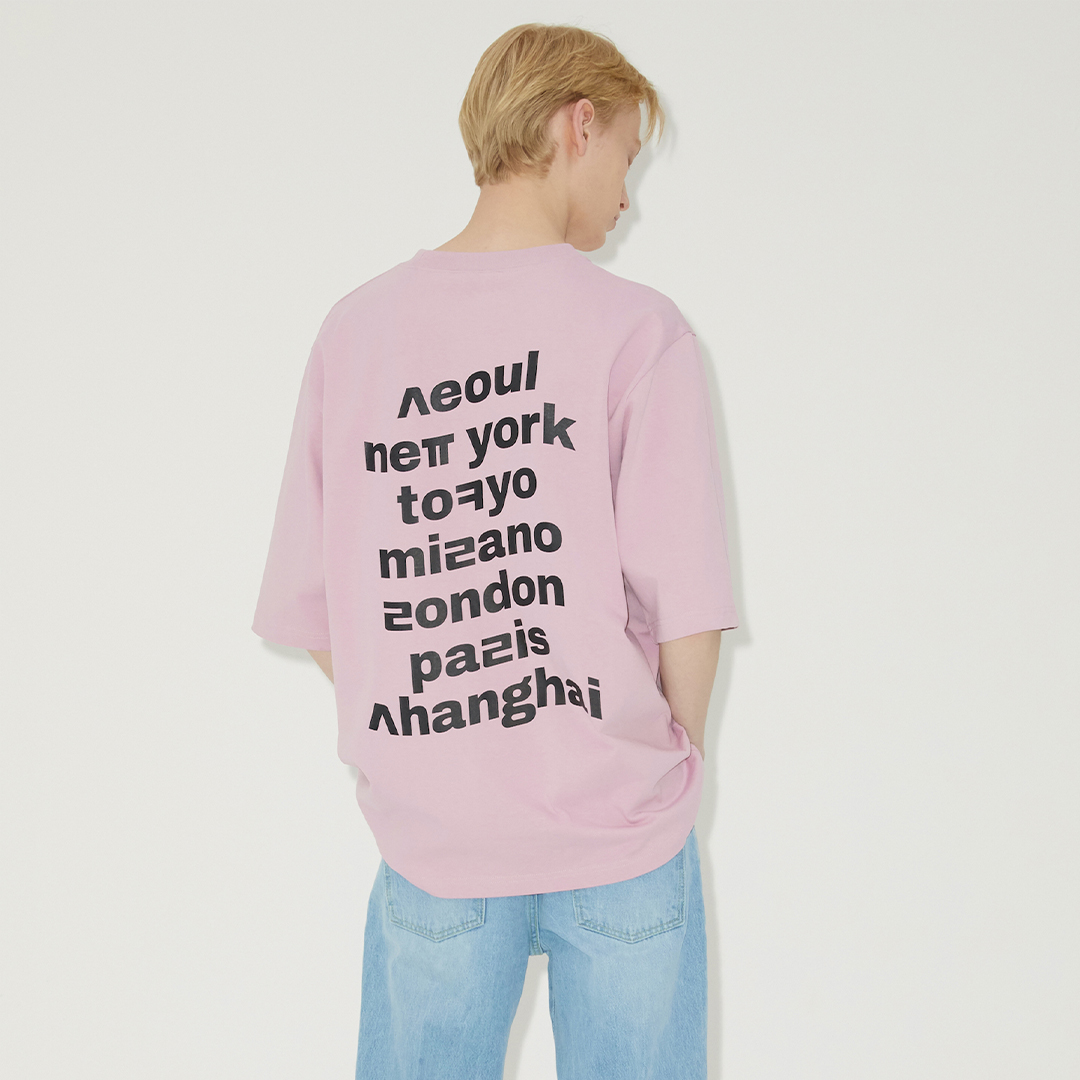 노앙 LOVE CITY LOGO T SHIRT