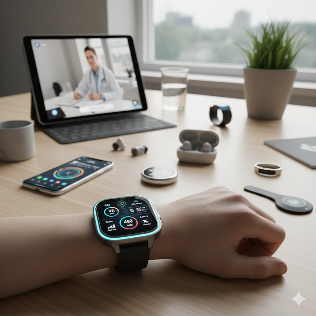 디지털 기술로 인한 건강관리의 변화