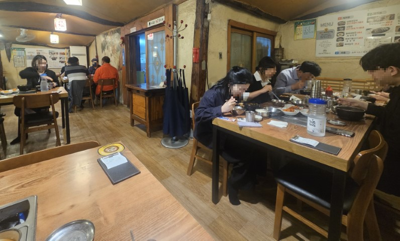 해장국집 내부사진