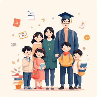 연말정산 어린이집 교육비 공제 이미지