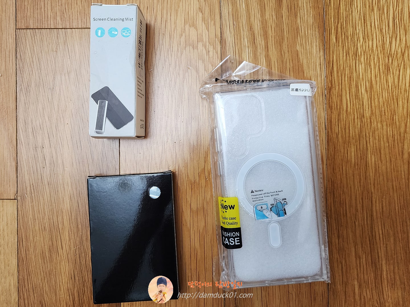 2 In 1 휴대폰 스크린 클리너 스프레이, 맥세이프 갤럭시 케이스, 팝업 카드 지갑