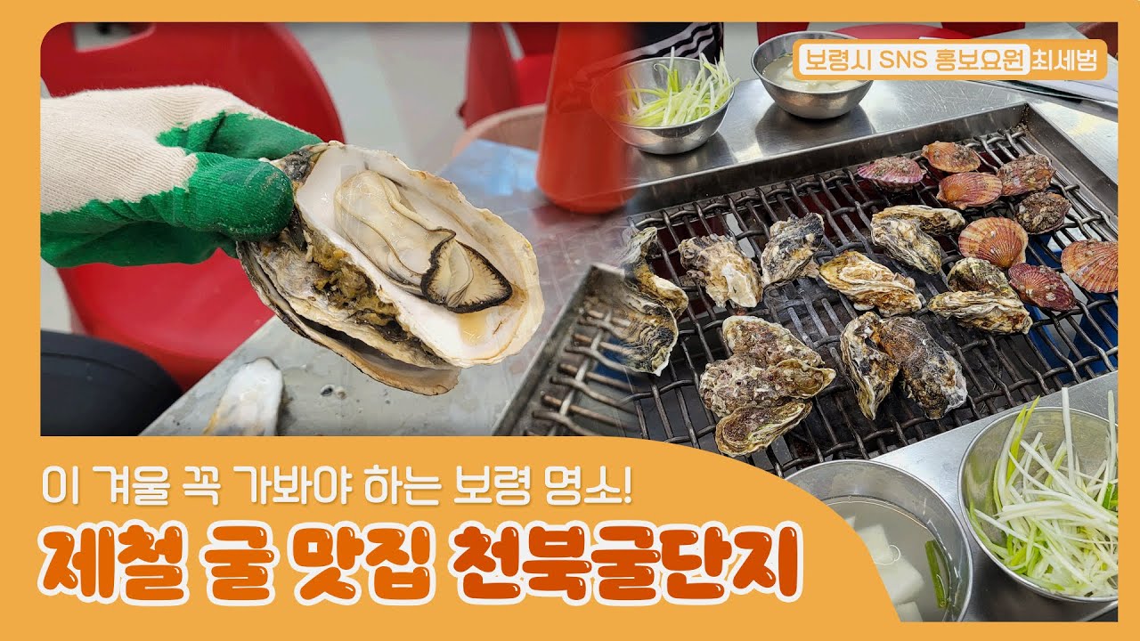 보령 가볼만한곳 - 천북굴단지