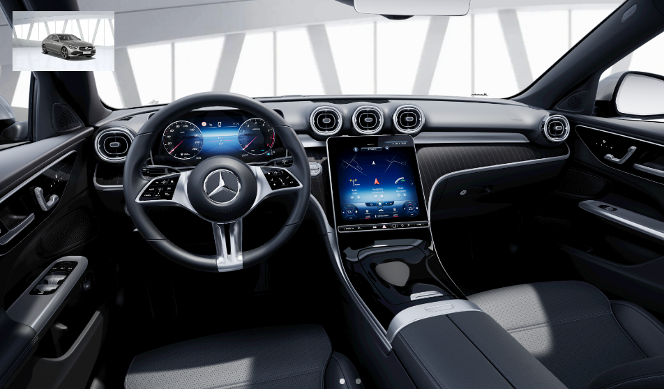 벤츠C클래스-실내