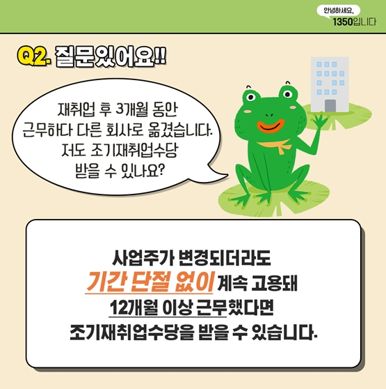 조기재취업수당 신청방법