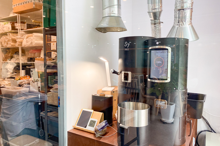 스텔라온커피 로스팅 기계