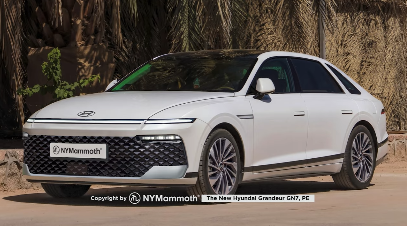 현대자동차 그랜저 페이스리프트 예상도 (출처 : 뉴욕맘모스)