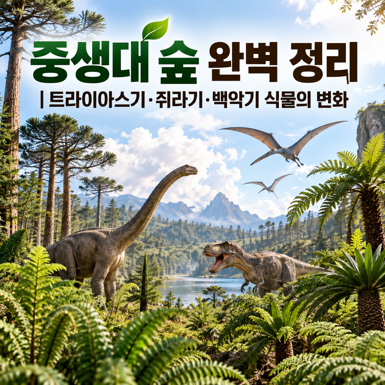 중생대 숲