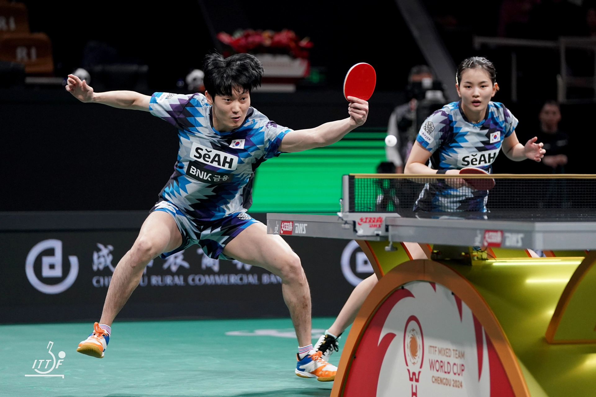 탁구 2024 ITTF 혼성 팀 월드컵, 홍콩전 경기 결과 스테이지2 순위 경기 방식 일정
