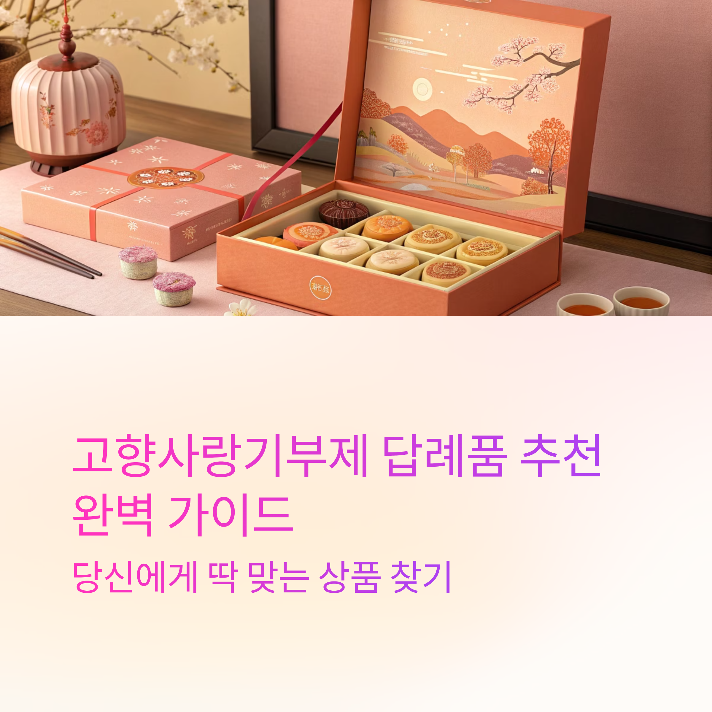 고향사랑기부제 답례품 추천 알아보기