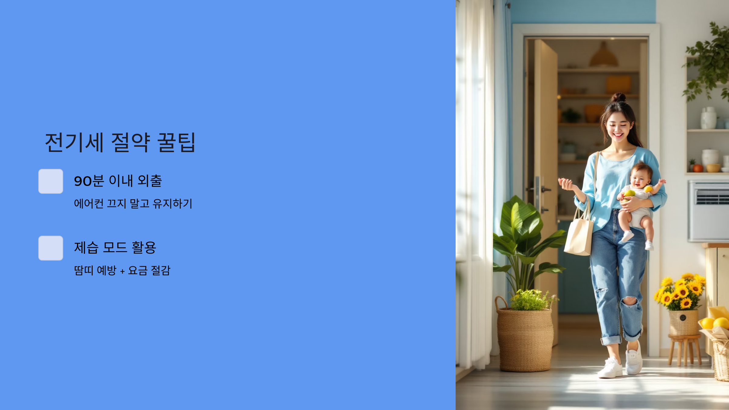 전기세 절약 꿀팁