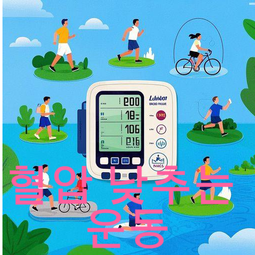 혈압 낮추는 운동