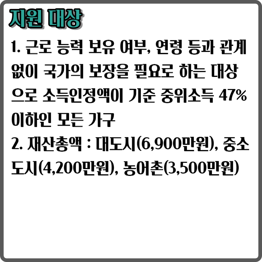 2023 주거급여