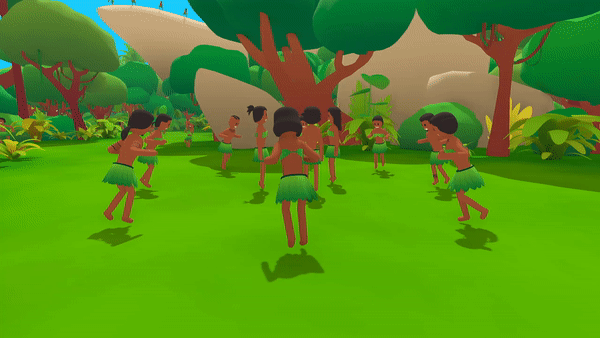 부족들이-귀엽게-춤추는-모습