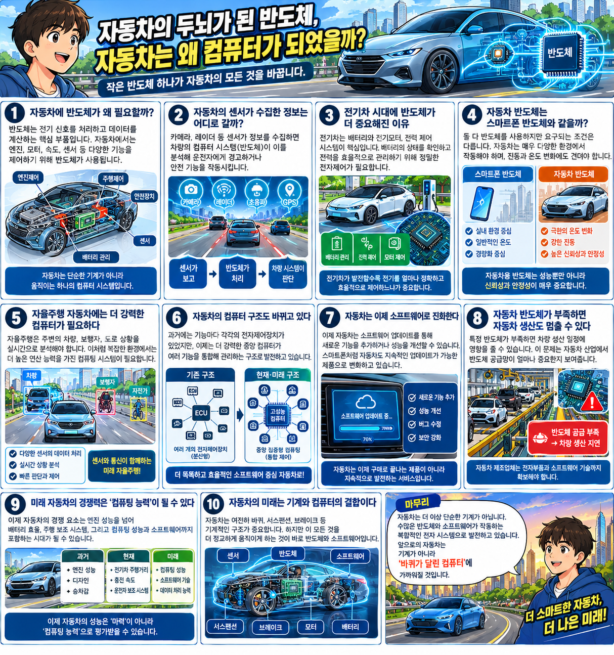 자동차의 두뇌가 된 반도체, 자동차는 왜 컴퓨터가 되었을까?