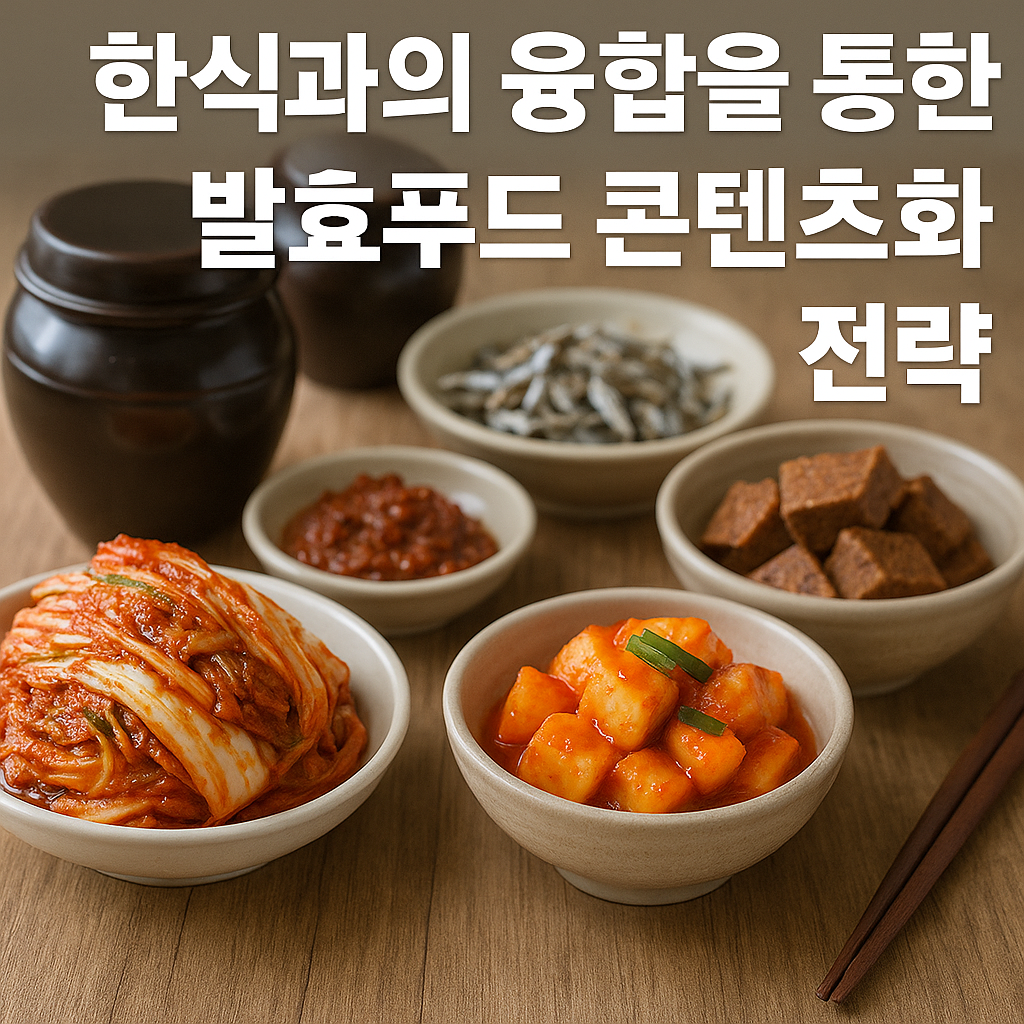 K-발효 콘텐츠화 전략: 한식의 글로벌 승부수