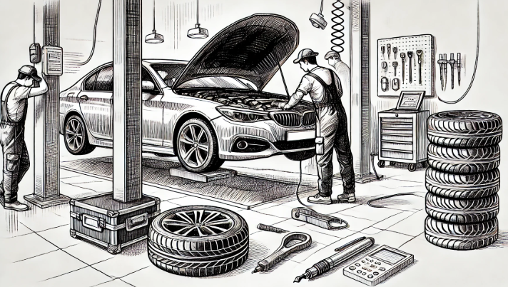 자동차 정기 점검