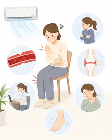 냉방 환경이 관절에 미치는 영향9