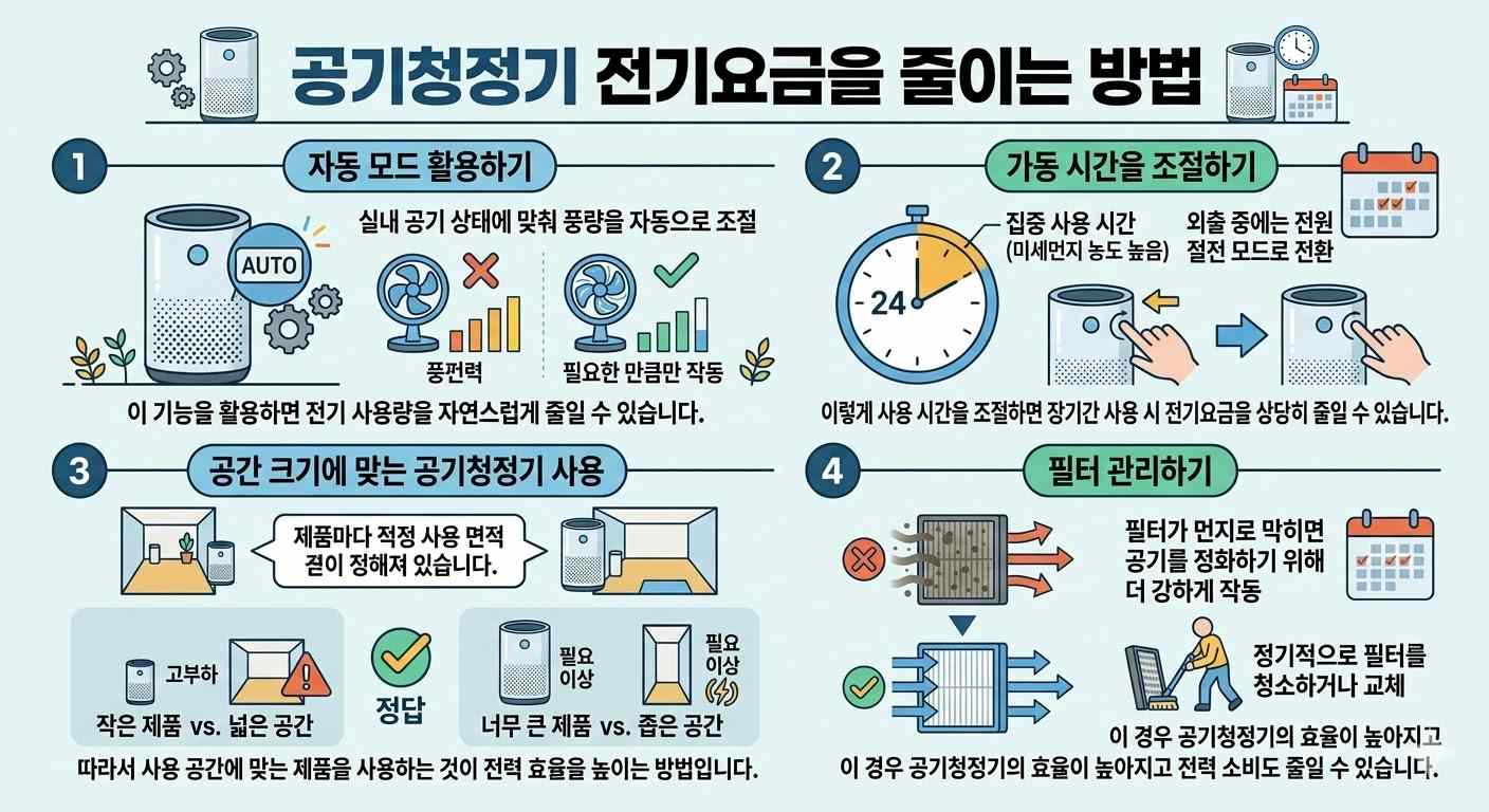 공기청정기 전기요금