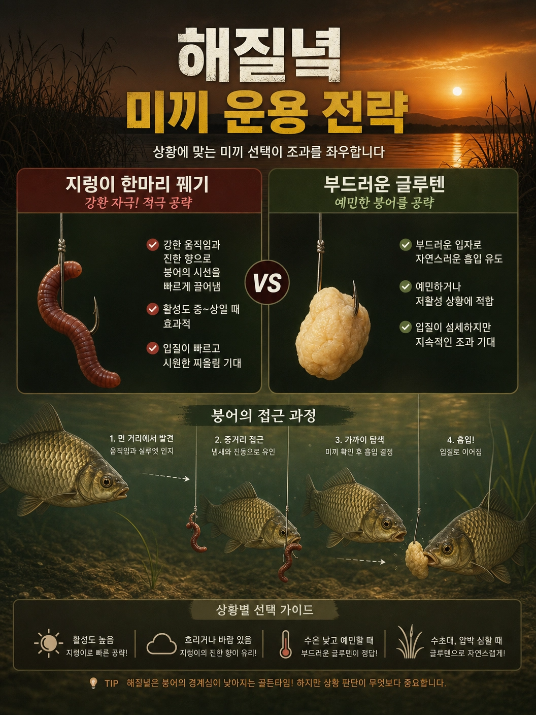 해질녘_미끼운용_전략