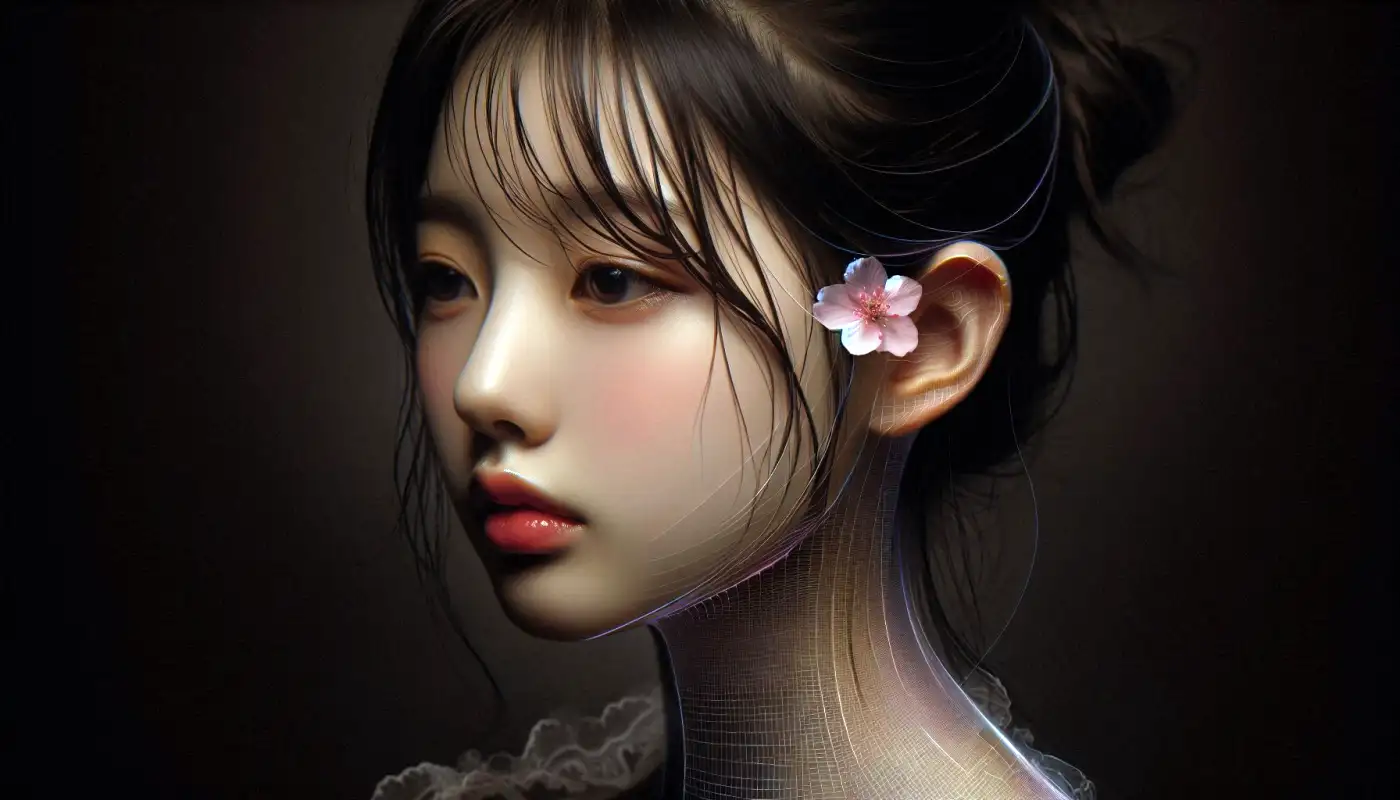 챗지피티-사진-보내기-기능을-알아보는-여성의-모습