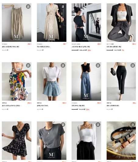 30대 여성의류 쇼핑몰 순위 