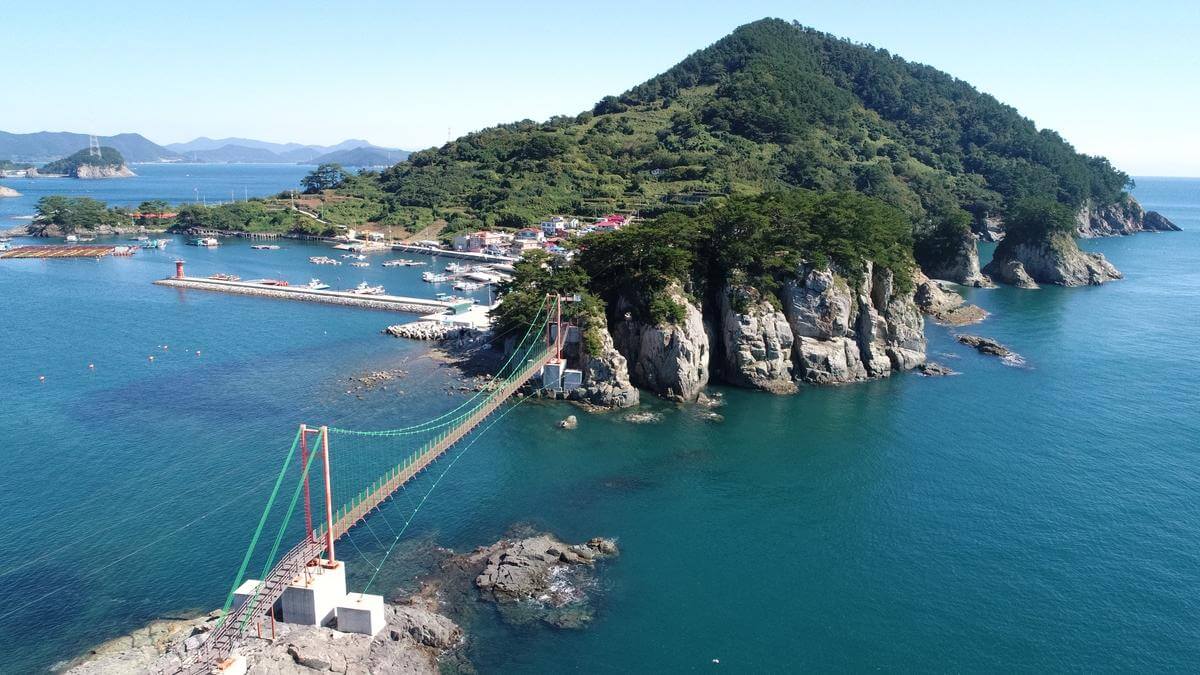 연대도 만지도 출렁다리