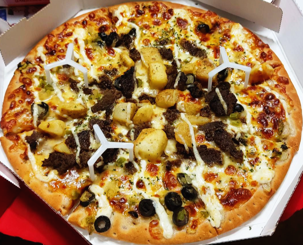 굽네치킨 갈비천왕 피자 굽네치킨 갈비천왕 피자