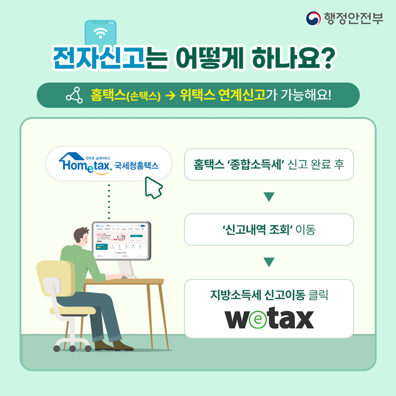 개인지방소득세 신고방법