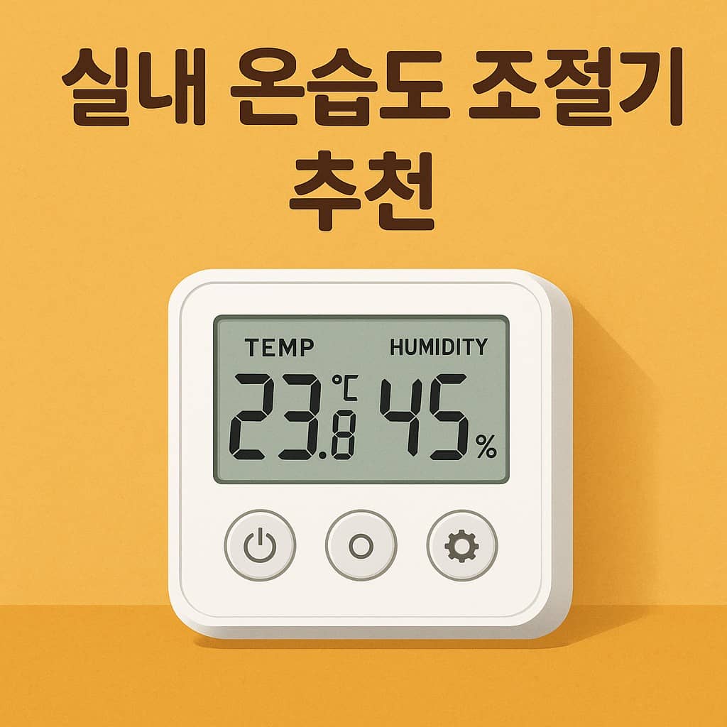 실내 온습도 조절기 추천