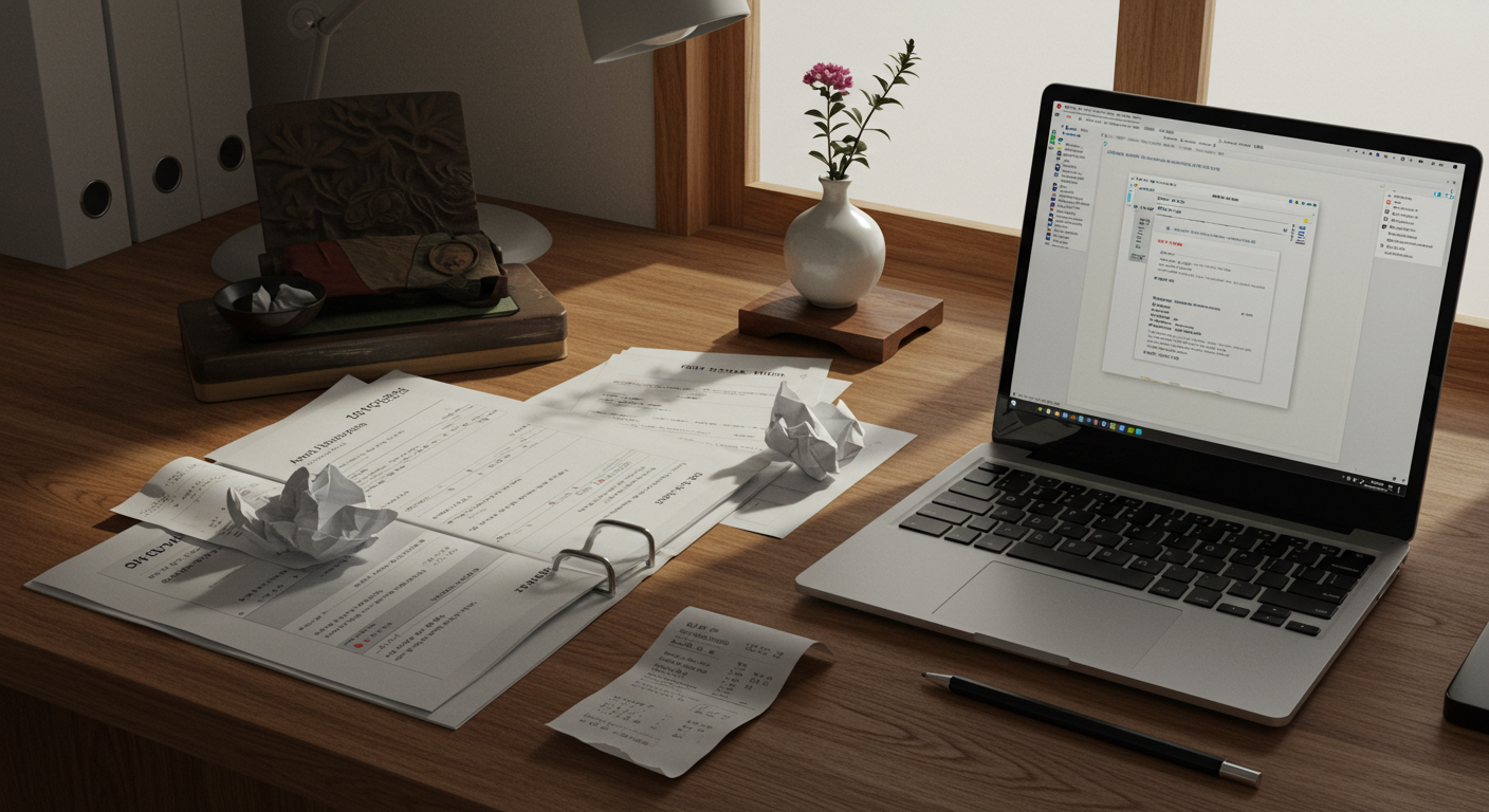 입퇴원확인서, 홈택스