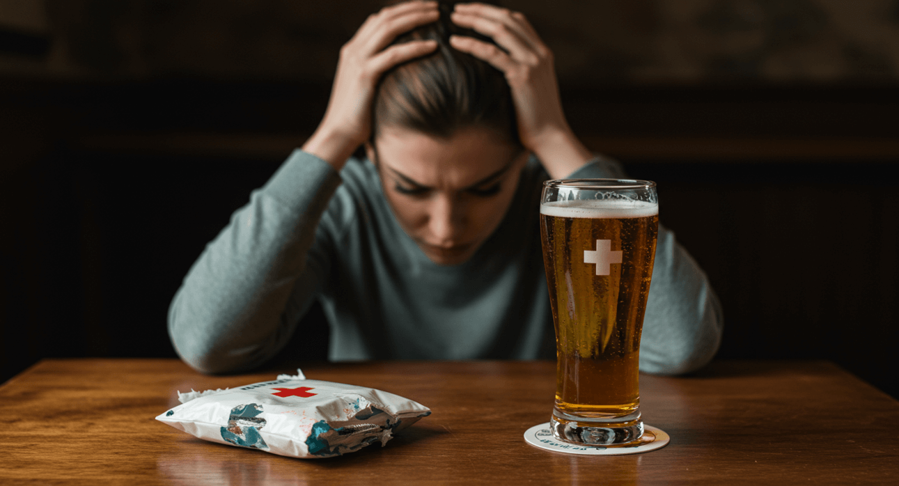 감기약 복용과 술