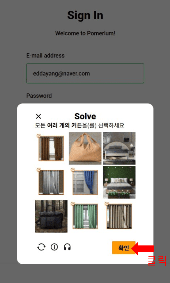 포메리움 비밀번호찾기 12