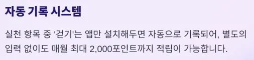 건강생활실천지원금제 신청방법 및 혜택 - 자동 기록 시스템
