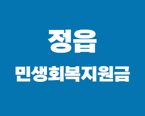 정읍-민생회복지원금