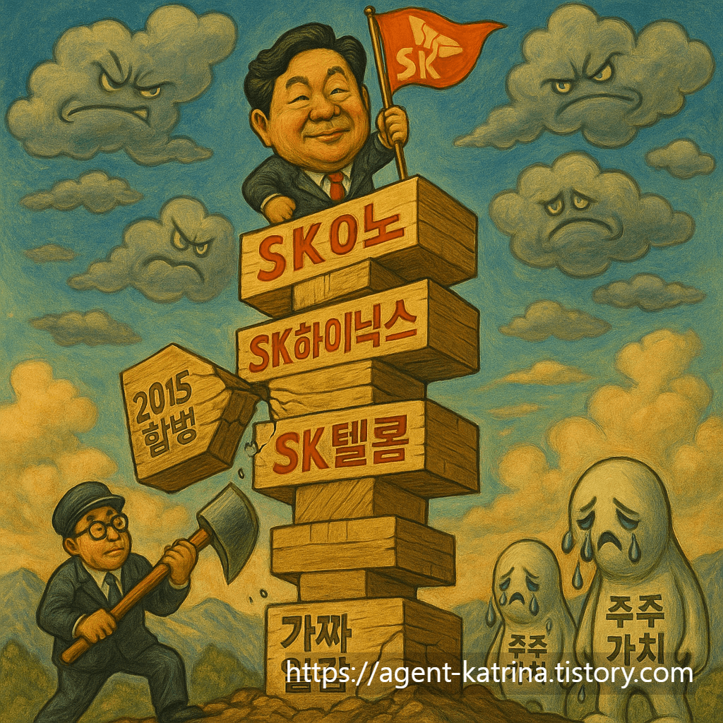 ChatGPT 이미지 SK 최태원 회장 지배구조