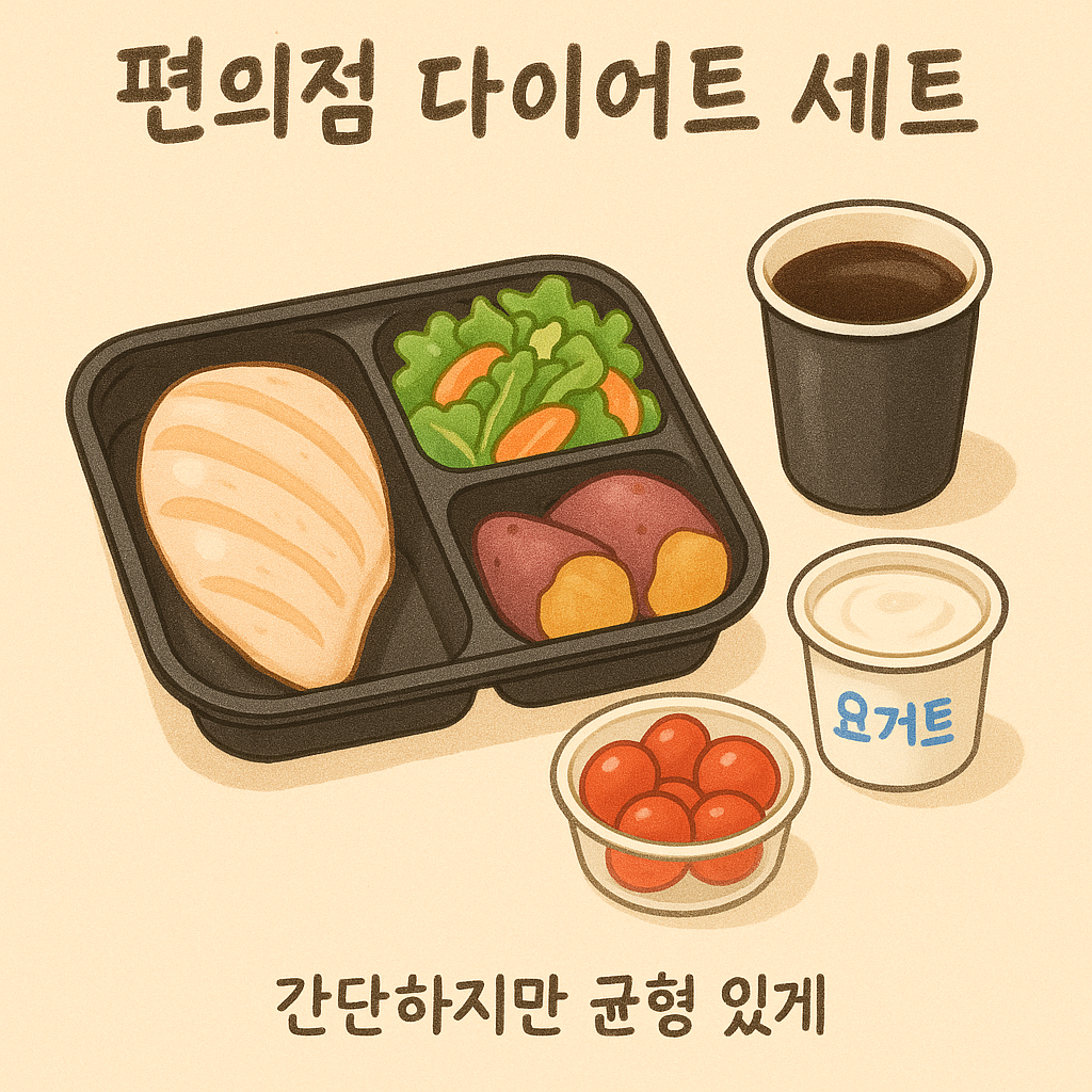 1.편의점에서 가능한 다이어트 식단 조합