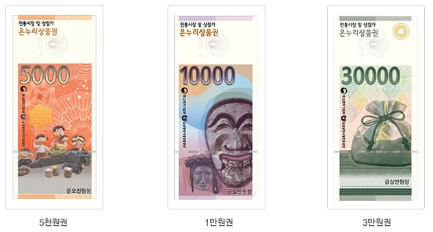 온누리 상품권 10%할인