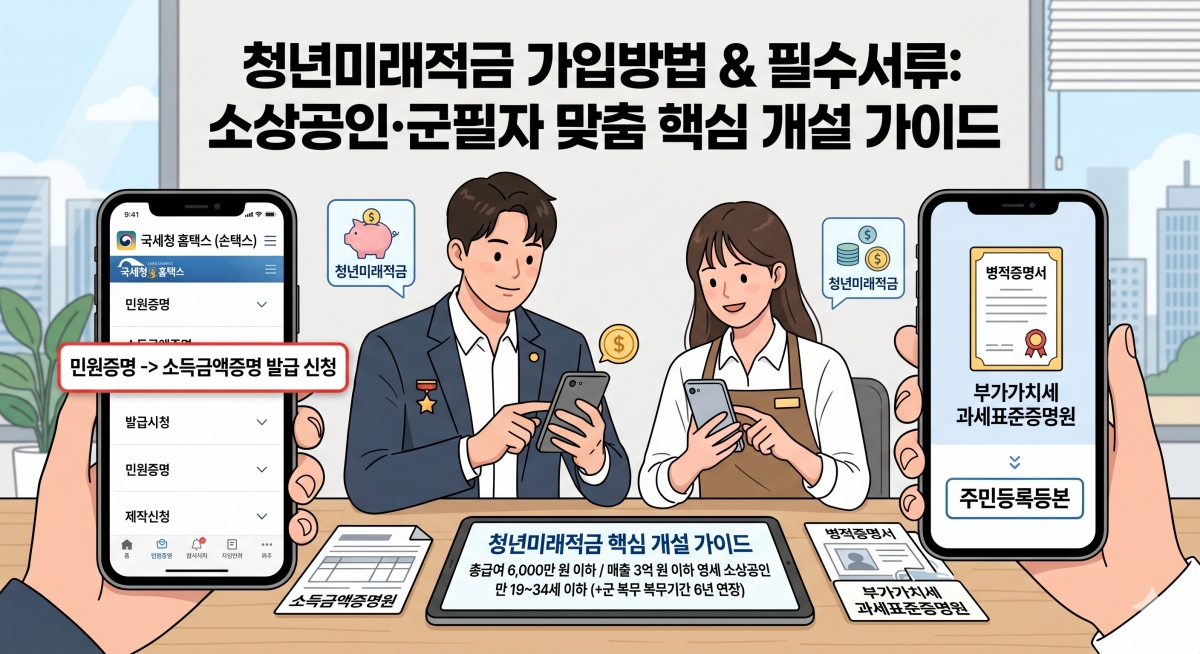청년미래적금 가입방법 필수서류