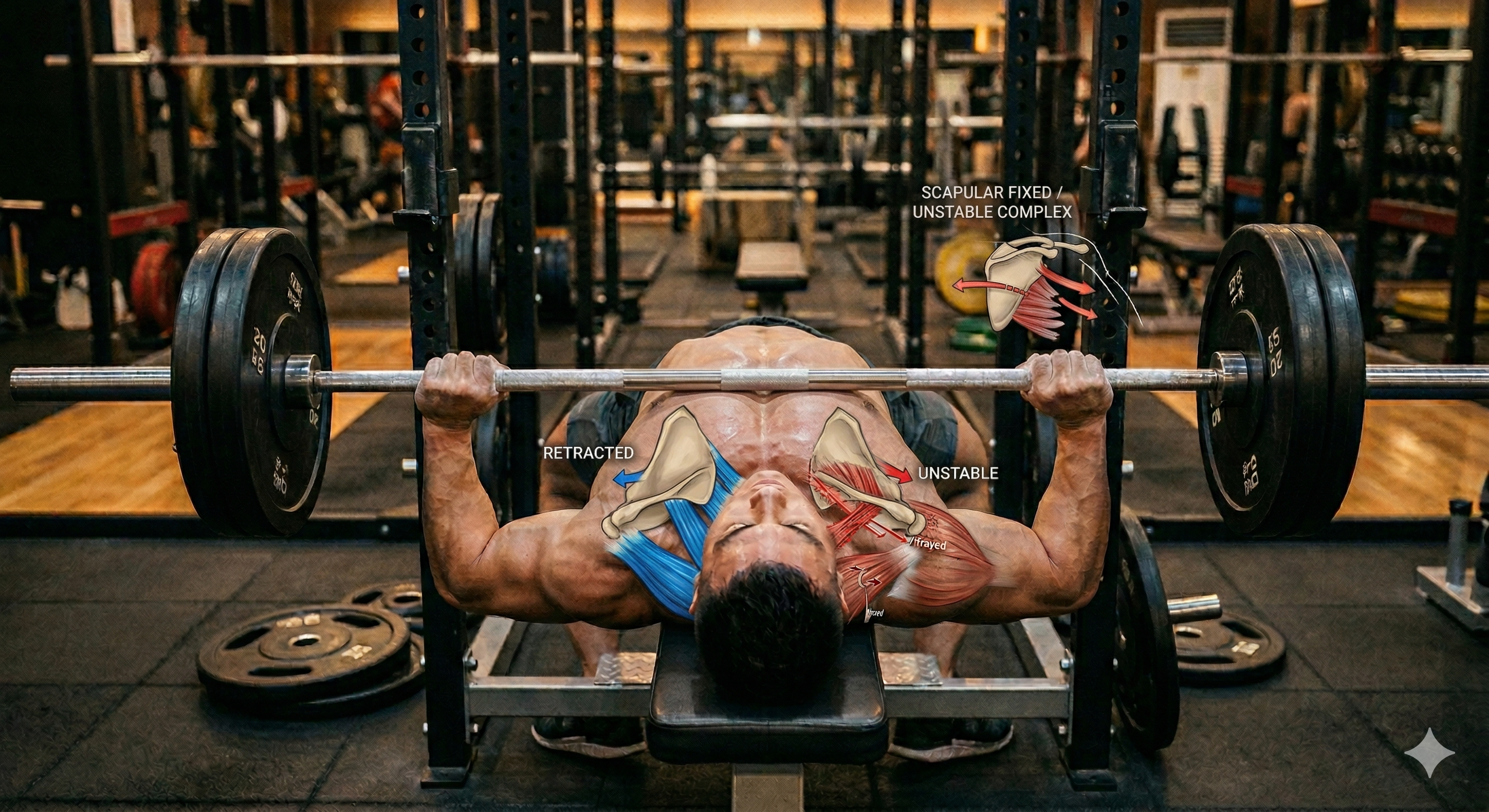 운동역학 해석:
왜 견갑은 “유지하지 않으면 무조건 풀리는가”