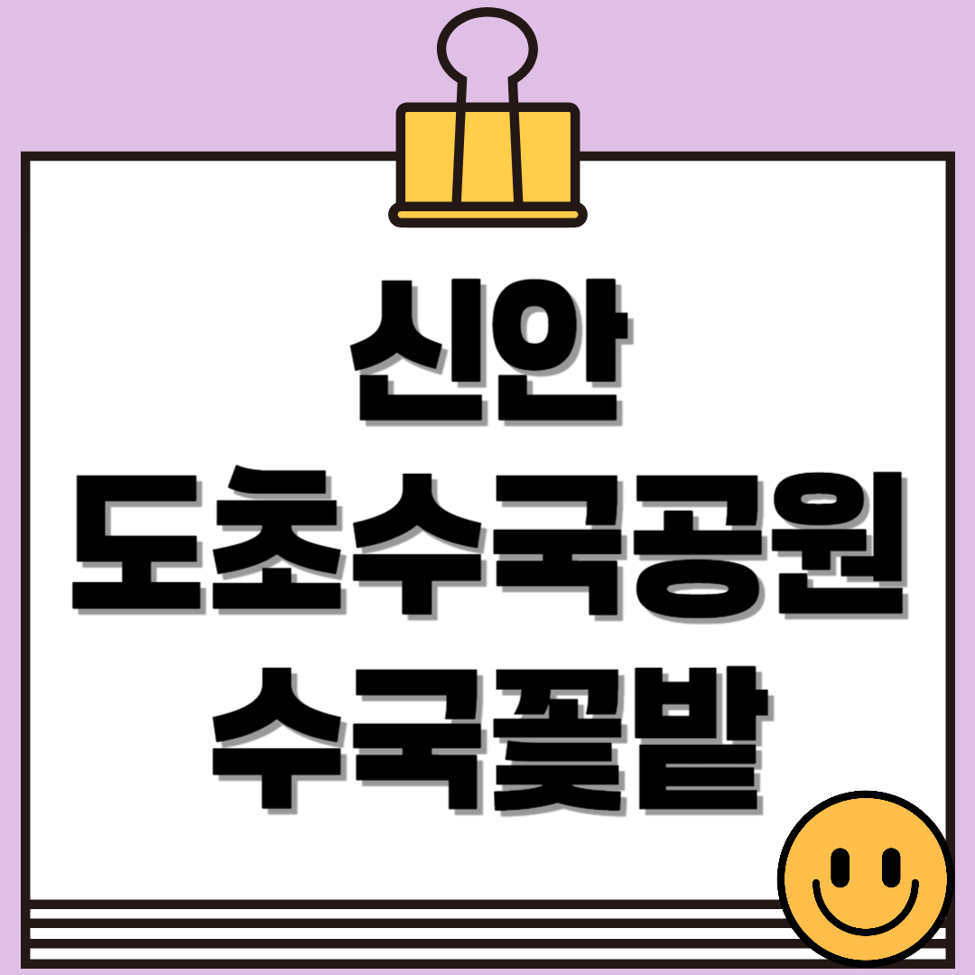 신안 도초수국공원, 6월의 섬꽃길에서 만나는 수국의 향연