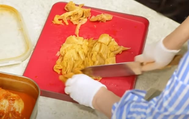 최화정-묵은지볶음