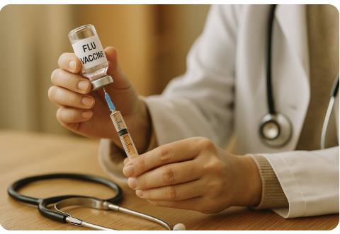 안동시 55~64세 독감 무료 예방접종 ❘ 2025 접종 대상 &amp; 방법 안내 관련 사진