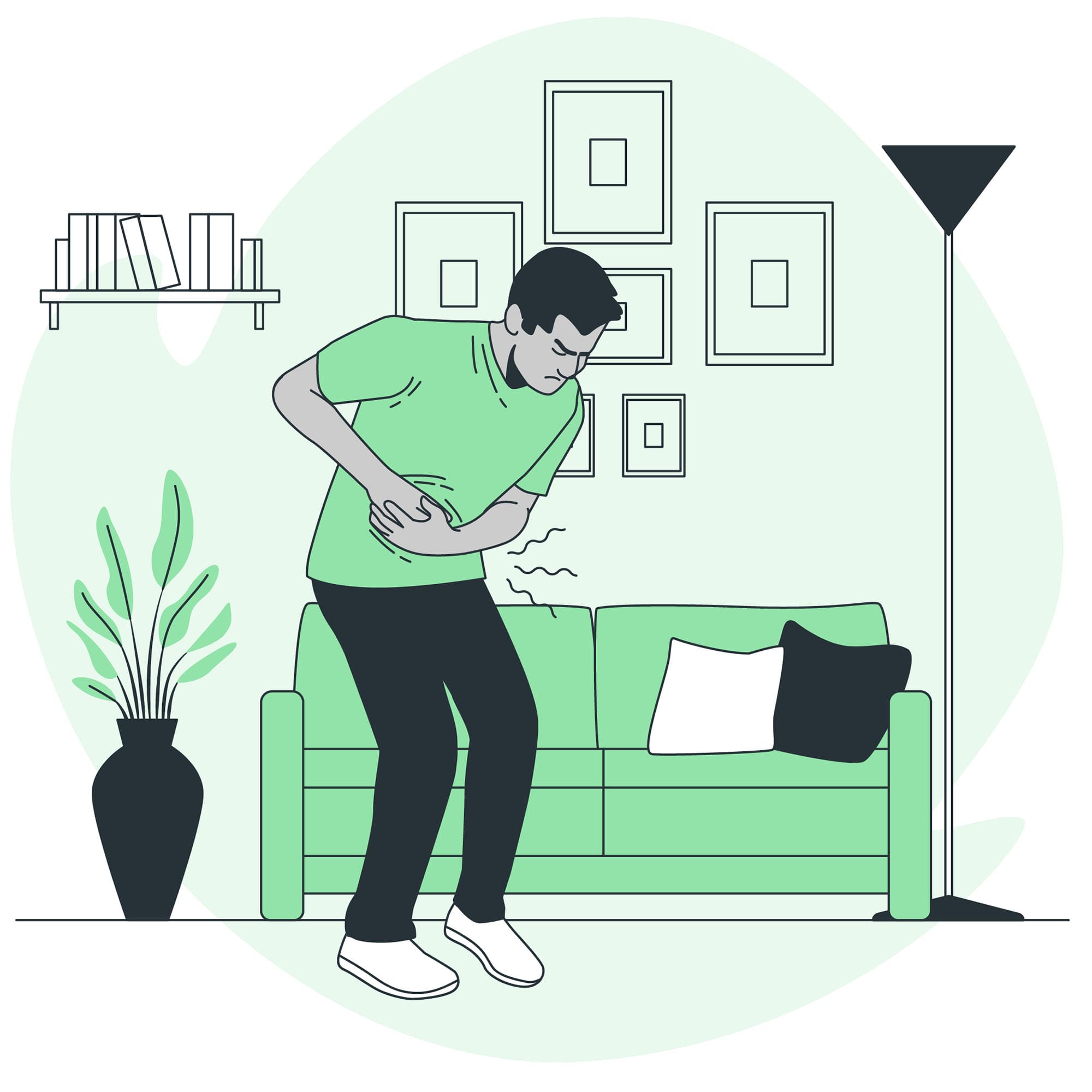 오른쪽 아랫배 통증 원인